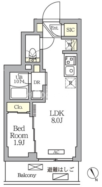 1LDK