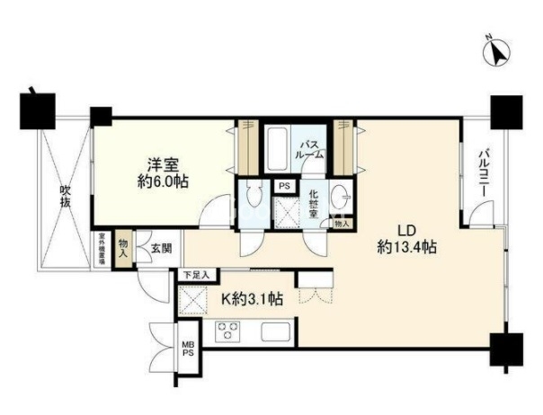 1LDK