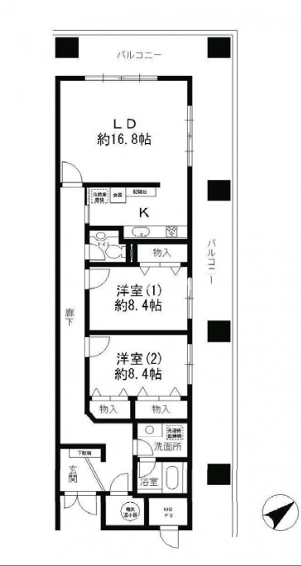 2LDK