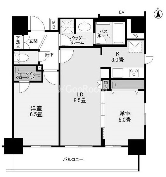 2LDK