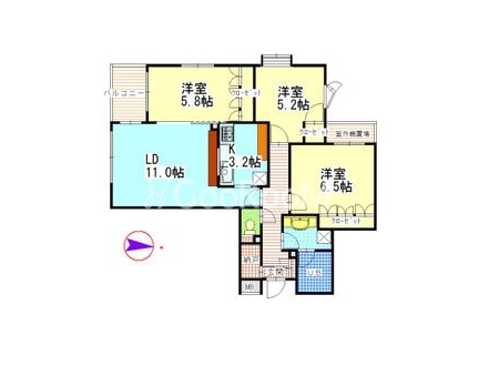 3LDK