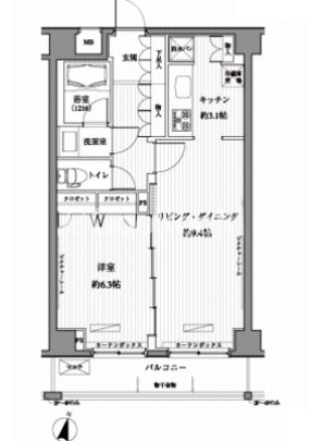 1LDK