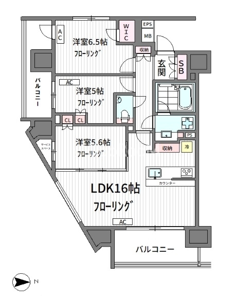 3LDK
