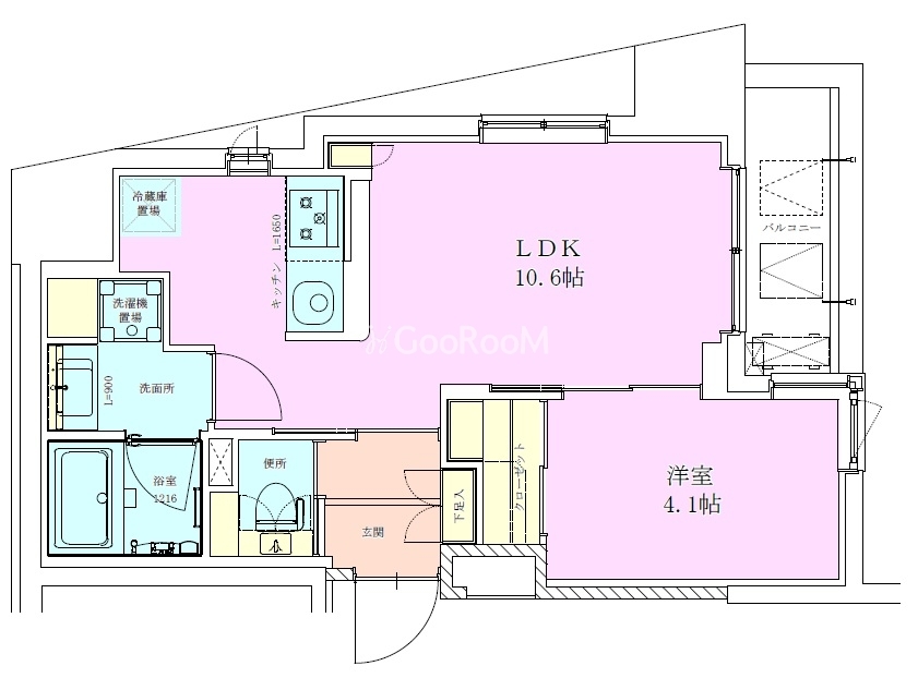 1LDK
