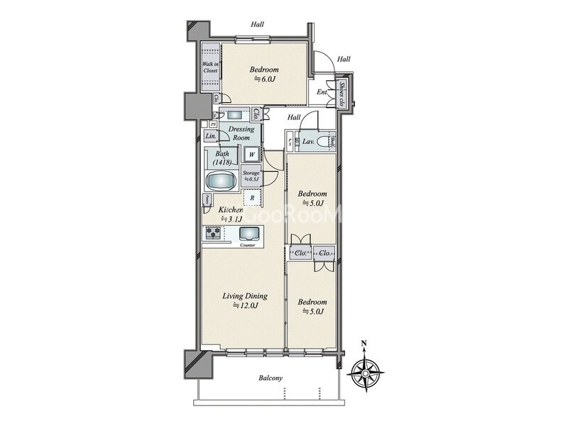3LDK