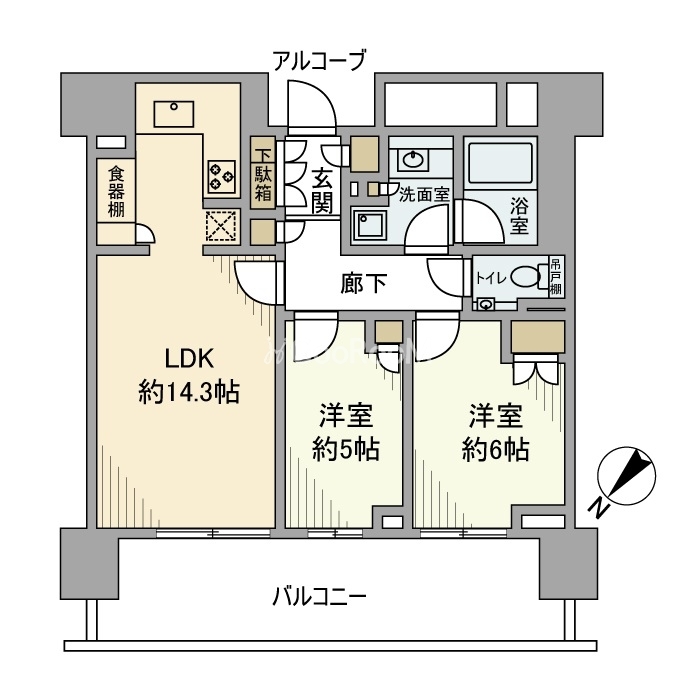2LDK