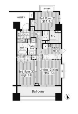 2LDK