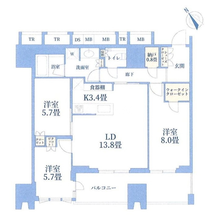 3LDK