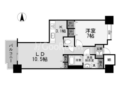 1LDK