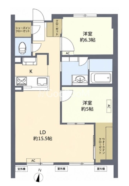 2LDK