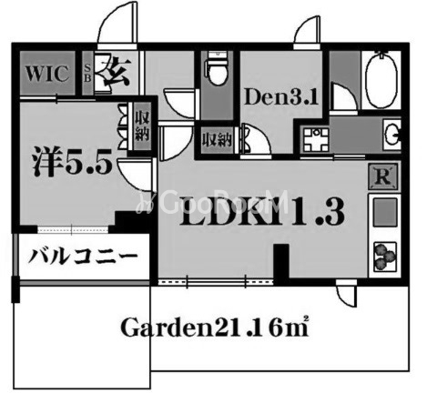 1SLDK