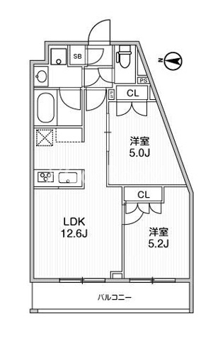2LDK