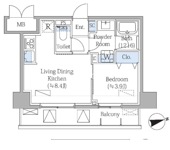 1LDK