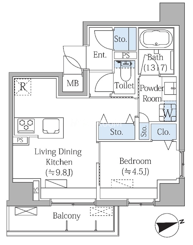 1LDK
