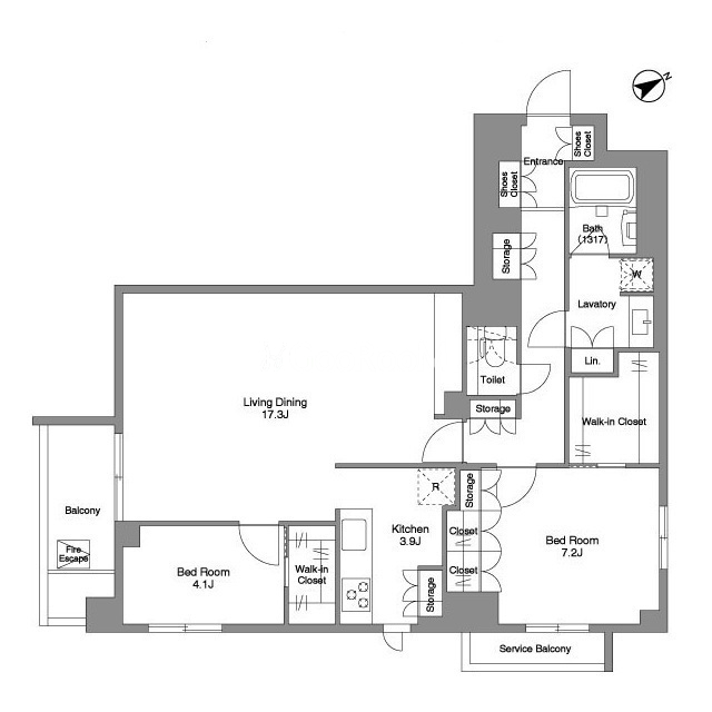 2LDK