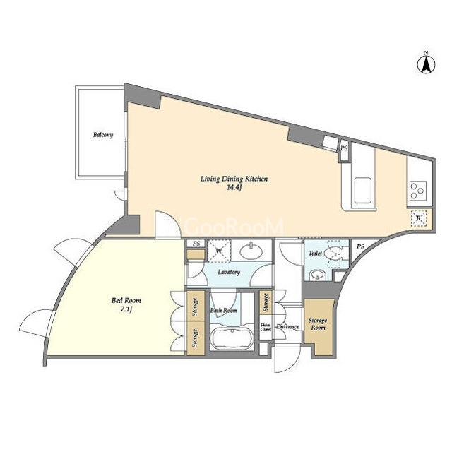 1LDK