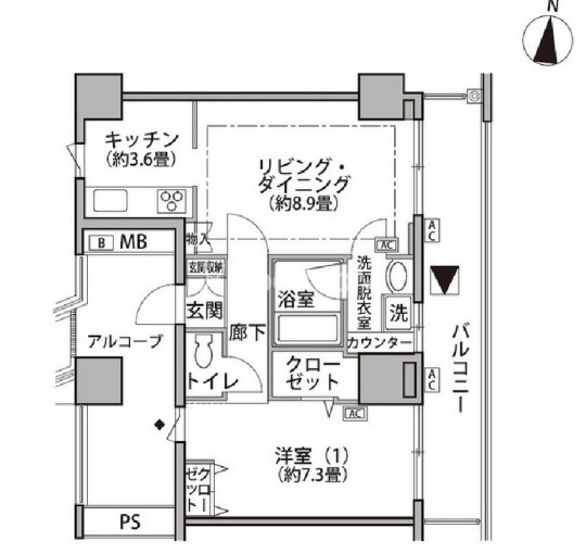 1LDK