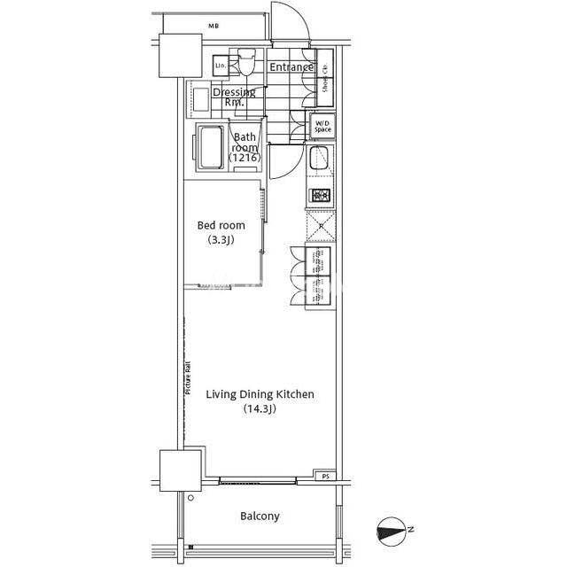 1LDK