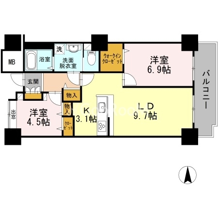 2LDK