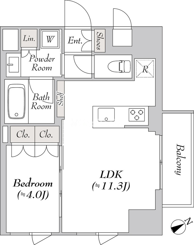 1LDK