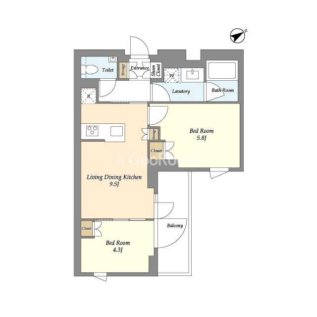 2DK