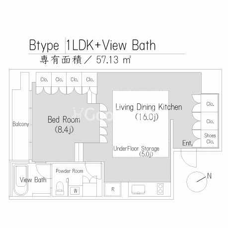 1LDK