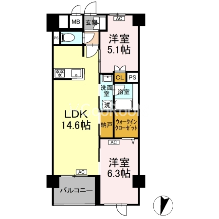 2LDK