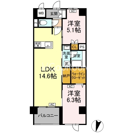 2LDK