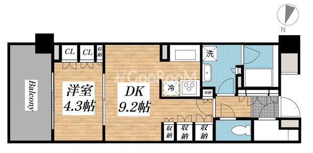1LDK
