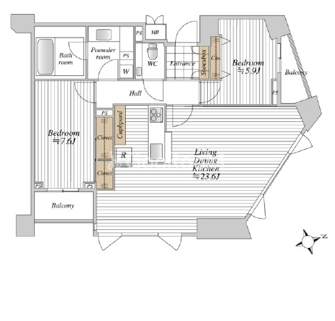 2LDK