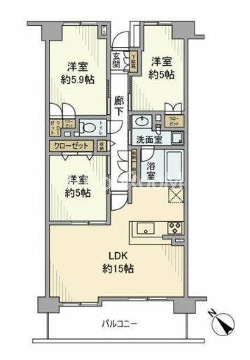 3LDK