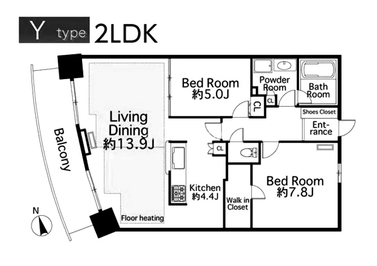 2LDK