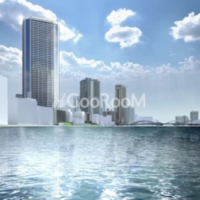 
						グランドシティタワー月島　外観