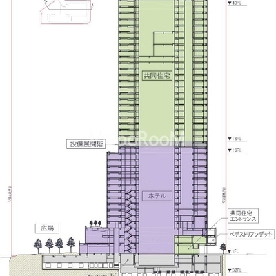 
						ラ・トゥール横浜 施設概要図