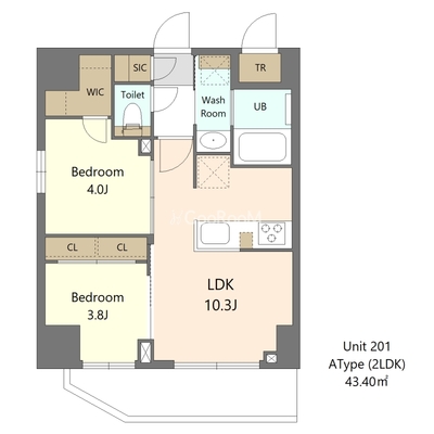 
						エスレジデンス浅草クラリティ 01号室
