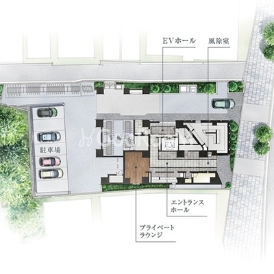 
						グレーシアタワー南千住 平面図